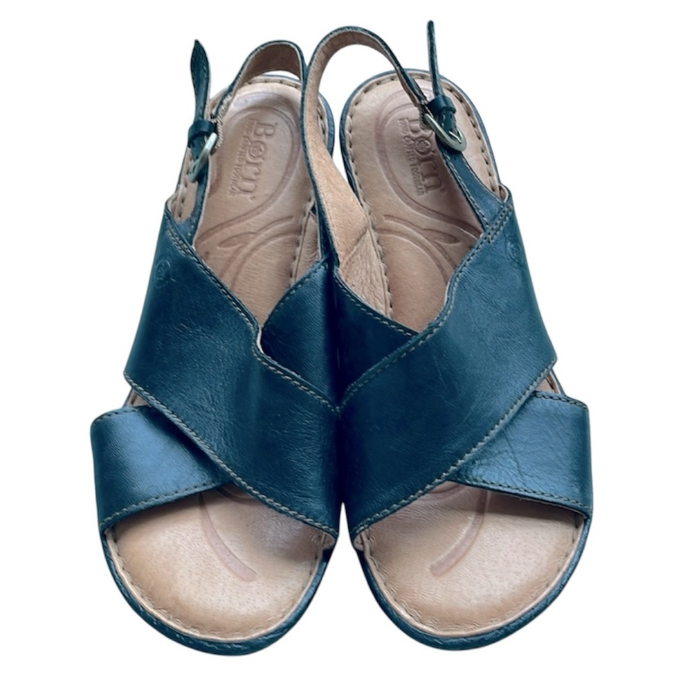 Born leather wedge Shoes